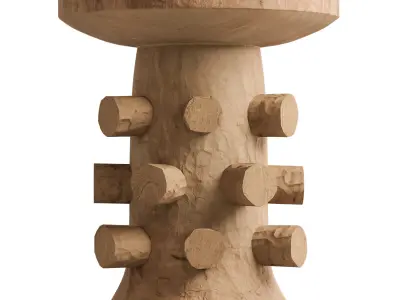 Stub Side Table Pols Potten 3D model