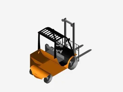 Empilhadeira Tipo1 Free 3D model