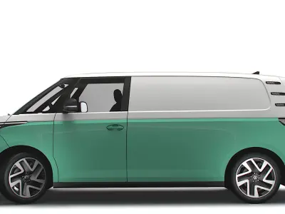 Volkswagen ID Buzz Cargo LWB 2023 3D model