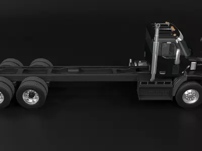 Autocar DC-64 R Severe Truck 3D model