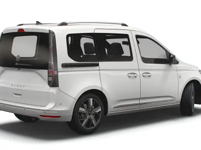 Volkswagen Caddy Life 2021 3D model