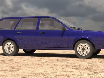 Volkswagen Passat Variant 1980 3D model