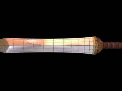 Historical Weapon - Gladius Low-poly 3D model