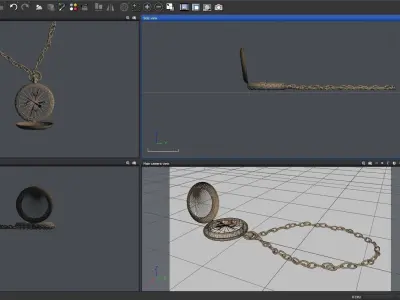 Great-grandfather Pocket Watch 3D model