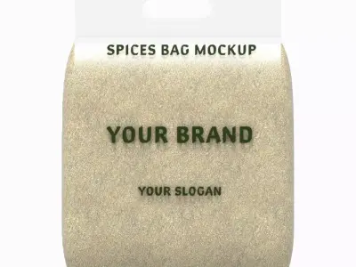 10kg Packaging Bag - Simple 3D Model 3D model