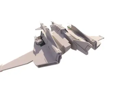 Spaceship-spacecraft-38 3D model