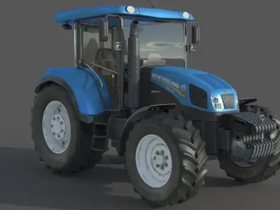 New Holland Tractor TD 5  3D model