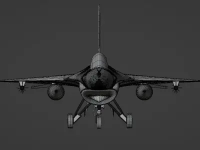 F-16 Block 50 3D model