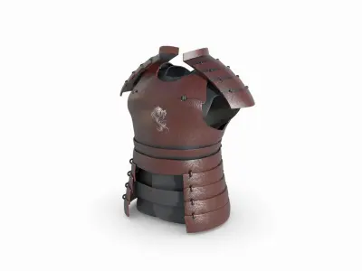 Samurai Armor 3D model purchase