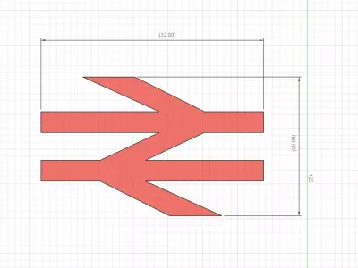 Model Railway British Rail Double Arrow 3D print model