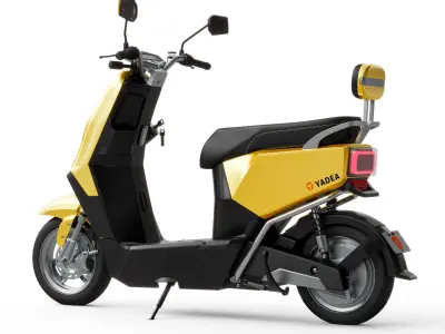 Yadea E3 electric scooter 3D model
