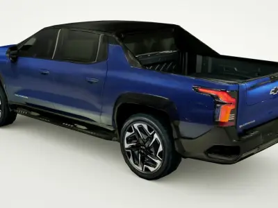 Chevrolet Silverado EV 2023 Low-poly 3D model