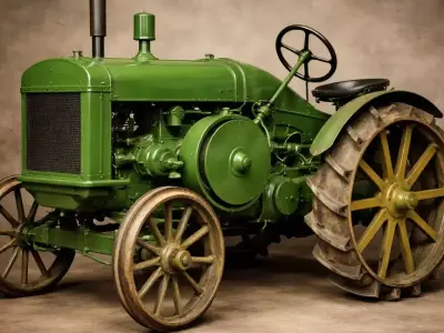 Vintage Tractor Pack 15 Models Farm Agricultural Vehicles