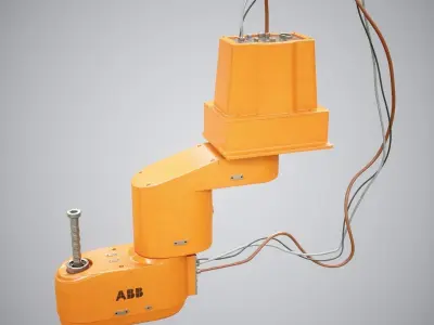 Industrial Robot IRB 910INV SCARA 3D model