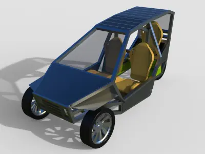 Reverse Trike 3D model