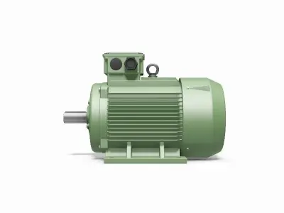 200L B3 Top IEC electric motor - 3D CAD model 3D model