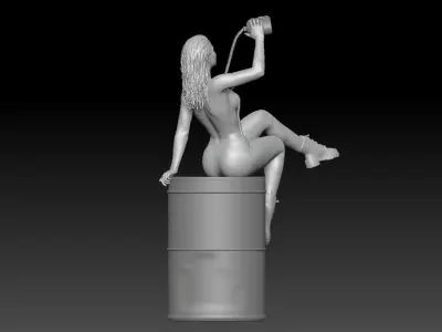 PIN UP AIRCRAFT 2 3D print model