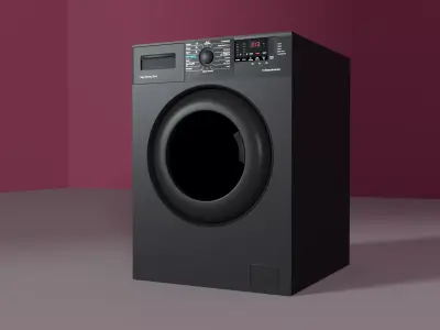 Washing Machine Free 3D model