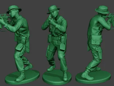 Modern Jungle Soldiers MJS1 Pack 2