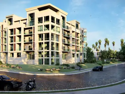 Highrise Building 08 3D model