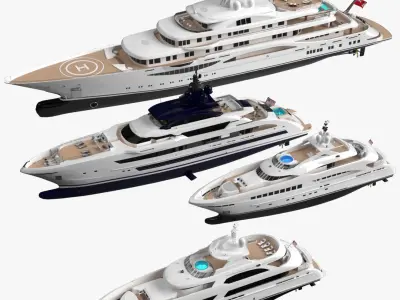 Collection Yachts Willie Summer 2021 3D model