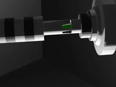 lightsaber 3D model color Low-poly 3D model