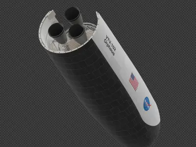 NASA HAVOC Crew Transfer Vehicle 3D model