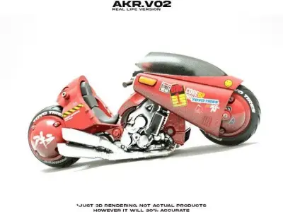AKIRA BIKE ZB Version 3D print model
