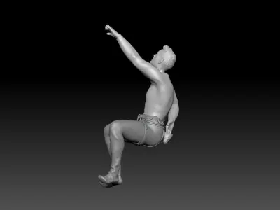 CLIMBING BOY 2 3D print model