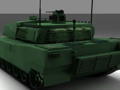 Altay Tank 3D model