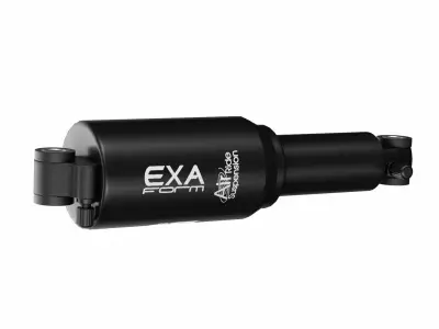 A5 MTB rear shock black 3D model
