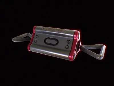 Cyberpunk Suprise Mine Low-poly 3D model