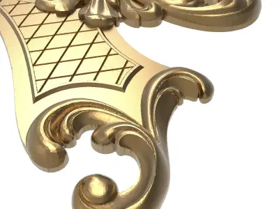 decorative pattern ready for 3D printing 3D model 69