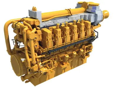 Ship Engine 3D model