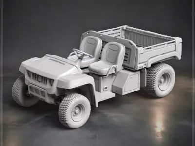 John Deere Gator 3D print model
