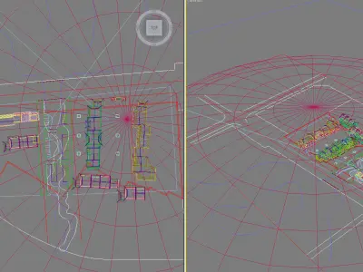 Chinese Style Architecture 3D model 37