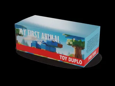 Creative and interactive toys LEGO DUPLO My First Animal Bric... 3D model
