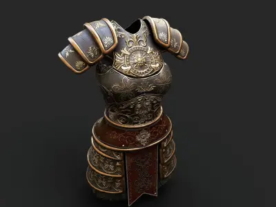 Armor  Free low-poly 3D model