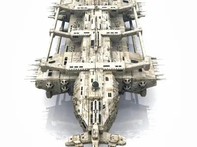 CDF Xenon Heavy Freighter 3D model