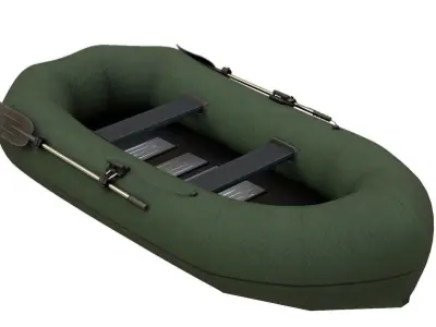 INFLATABLE BOAT 3D model shop