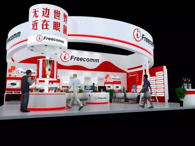 Exhibition - Area - 9X12-3DMAX2009-011 3D model