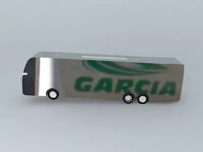 The bus garcia model Free 3D model