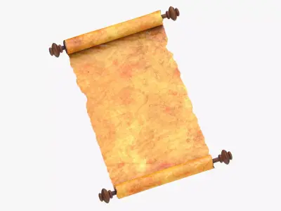 Scroll Open 03 3D model