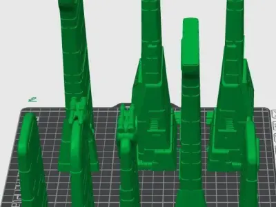 Droid Transport for Star wars Xwing or display 3D print model