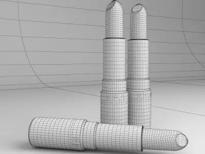 Lipstick revlon lipsticks Low-poly 3D model