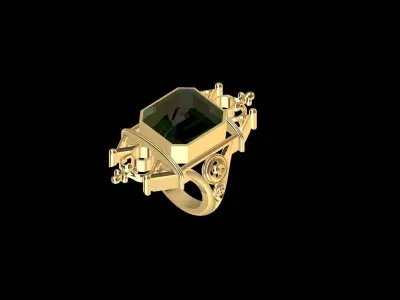 jewellery ring  3D model