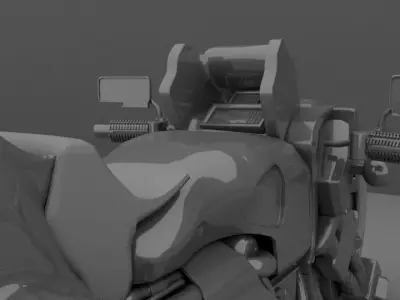 Stylized Bike 3D model