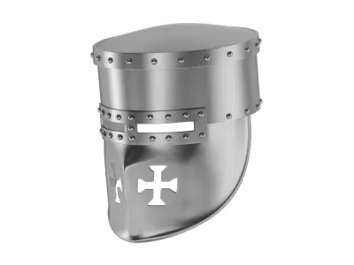 Medieval Helmet 06 3D model