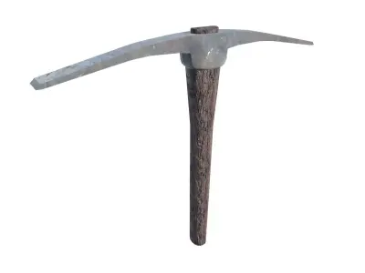 Pick Axe Low-poly 3D model purchase