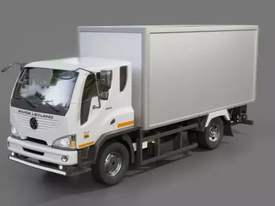 Ashok Leyland Boss Cargo Truck 3D model